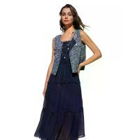 ราคา G2000 เสื้อเบลาส์สำหรับผู้หญิง Regular Fit สีกรมท่า 38 EU (MKP2005952)