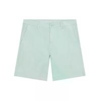 ราคา GIORDANO กางเกงขาสั้นผู้ชาย Twill Slim Hidden Comfort Shorts (180° Waistband) สีเขียว Jadeite 38 EU (GRMKPPR000145384)