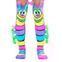 ราคา MADMIA ถุงเท้าเด็กโตผู้หญิง แฟนซี ลาย Caterpillar หลากสี (CDS22283580)