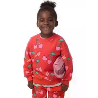 ราคา MARKS & SPENCER KIDS เสื้อสเวตเตอร์เด็กเล็กผู้หญิง Cotton Rich Cherries สี Red Mix 4.5 Years (CDS22594815)