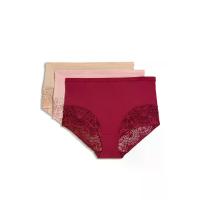 ราคา Marks & Spencer กางเกงในผู้หญิง ทรงเต็มตัว ลูกไม้ แพ็ค 3 ชิ้น 6 UK (CDS98596584)