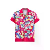 ราคา ICONIC เสื้อเชิ้ตผู้หญิง รุ่น PINK BOMB HAWAII SHIRT สีชมพู S (GRMKPPR000121212)