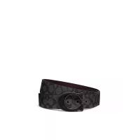 ราคา COACH เข็มขัดรุ่น Signature Buckle Cut-To-Size Reversible Belt In Signature Canvas สีเทา One Size (MKP2008012)