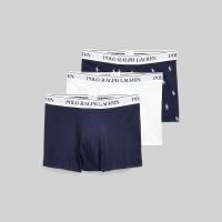 ราคา POLO RALPH LAUREN Underwear TRUNKS Classic Stretch-Cotton Trunk 3-Pack กางเกงชั้นใน Trunks รุ่น MAPOUND0S720239 สี 410 NAVY-410 XXL (MKP1466479)