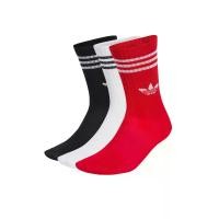 ราคา ADIDAS KIDS ถุงเท้าเด็กเล็กยูนิเซ็กส์ความยาวครึ่งแข้ง (3 คู่) สีแดง KXXL (CDS22703095)