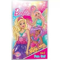 ราคา B2S หนังสือ เซ็ตระบายสีพร้อมสติ๊กเกอร์และตัวปั๊ม Barbie Mini Fun Set Shine on (MKP2011782)