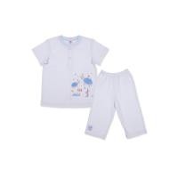ราคา AUKA ชุดเซ็ทเสื้อแขนสั้น + กางเกงขายาว, เด็ก, Auka under the sea, สีฟ้า 90 (GRMKPPR000138552)