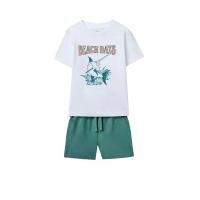 ราคา SFERA KIDS ชุดเซ็ตเด็กโตผู้ชาย เสื้อยิด + กางเกงขาสั้น สีขาว 7 EU (CDS22725677)