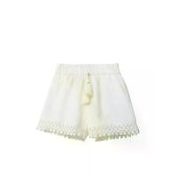 ราคา SFERA KIDS กางเกงขาสั้นเด็กโตผู้หญิง Plumetis Dobby สีขาว 7 EU (CDS22724809)