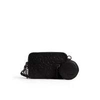 ราคา COACH กระเป๋าสะพายข้างรุ่น Charter Crossbody With Hybrid Pouch In Signature Leather สีดำ One Size (MKP2007886)