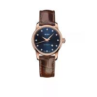 ราคา Mido นาฬิกาข้อมือ Baroncelli Midnight Blue Lady รุ่น M7600.3.65.8 Brown (MKP0910511)