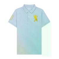 ราคา GIORDANO เสื้อโปโลแขนสั้นผู้ชาย Lycra Pique Embroidery Polo (3D Lion) สีฟ้า Tourmailine S (GRMKPPR000148972)