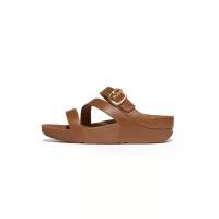 ราคา FitFlop™ รองเท้าแตะผู้หญิง SKINNY II LEATHER Z-STRAP S สี BROWN 4 UK (MKP1930111)