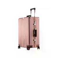 ราคา Baggage Luggage กระเป๋าเดินทางล้อลาก VINTAGE ALUMINIUM 24 นื้ว สีชมพู 24 In (MKP1782377)