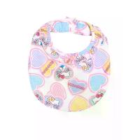 ราคา SANRIO ผ้ากันเปื้อนเด็กทารกผู้หญิง Happy Sweet Hello Kitty สีชมพู Free Size (CDS22263797)