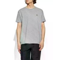 ราคา VIVIENNE WESTWOOD เสื้อยืดยูนิเซ็กส์ Classic Orb สีเทา XS (CDS22601162)