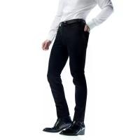 ราคา GQ ยีนส์เย็นสีดำเข้มที่สุดของ GQ ทรงสลิม 32 US (CDS22602114)