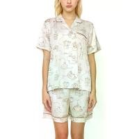 ราคา WACOAL ชุดนอนผู้หญิง CAFE’ CATION Collection แขนสั้น ขาสั้น พิมพ์ลาย Coffee print สีเบจ M (GRMKPPR000180393)