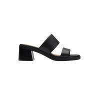 ราคา CLARKS รองเท้าแตะส้นสูง ผู้หญิง รุ่น JAYLAN DUSK สี BLACK LEATHER 4 UK (MKP2011937)