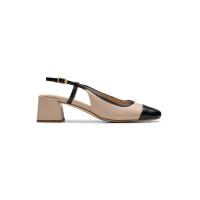 ราคา CLARKS รองเท้าส้นสูง ผู้หญิง รุ่น NYTA45 SLING สี SAND COMBI LEATHER 5 UK (MKP2011942)
