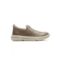 ราคา HUSH PUPPIES รองเท้าลำลองผู้ชาย หนังแท้ แบบสวม - สีน้ำตาล 7 US (MKP1936745)