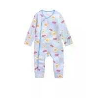 ราคา Angel Baby ชุดหมีบอดี้สูทเด็กทารก พิมพ์ลาย Breakfast สีฟ้า 60 US (CDS22582980)