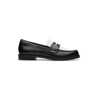 ราคา CLARKS รองเท้าลอฟเฟอร์ ผู้หญิง รุ่น STRAVEN EDGE สี BLACK COMBINATION LEATHER 4.5 UK (MKP2011881)