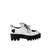 ราคา VILLAINS SF รองเท้าบูทแพลตฟอร์มผู้หญิง YEEKAI สีขาว 38 EU (GRMKPPR000120167)