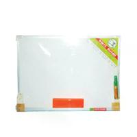 ราคา P.K. P.K. กระดานไวท์บอร์ด ขนาด 40x60 ซม. พร้อมแปรงลบและปากกา (MKP1163936)