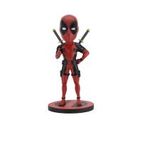 ราคา Neca ฟิกเกอร์ Deadpool หัวขยับได้ สีแดงอิฐ (CDS10095409)