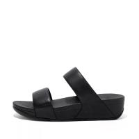 ราคา FitFlop™ LULU รองเท้าแตะแบบสวมผู้หญิง รุ่น ED4-090 สี All Black 7 UK (MKP1002596)