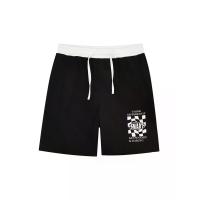 ราคา GIORDANO กางเกงขาสั้นเด็กผู้ชาย Comfort Elastic Waist Shorts สีดำ Signature Black 15.5 (GRMKPPR000177969)
