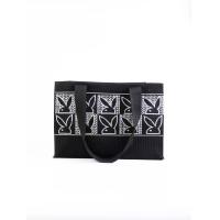 ราคา PLAYBOY กระเป๋าสะพายข้างผู้หญิงเพลย์บอย รุ่นสติสซี่ สีดำ One Size (MKP2028252)
