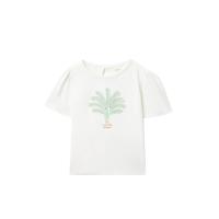 ราคา SFERA KIDS เสื้อยืดเด็กโตผู้หญิง Peacock สีขาว 9 EU (GRCDS54525020153)