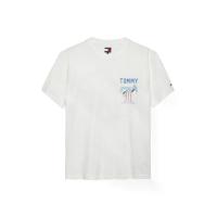 ราคา Tommy Jeans เสื้อยืดผู้ชาย สีขาว ทรง Regular XL (MKP2010110)