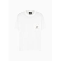 ราคา ARMANI EXCHANGE เสื้อยืดผู้ชาย รุ่น XM000366-AF12308-U0009-สีออฟไวท์ XL (MKP2022207)