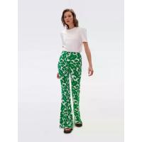 ราคา DIANE VON FURSTENBERG กางเกงขายาวผู้หญิง DVF BROOKLYN PANTS รุ่น FLORA NOCTURNA GREEN L (MKP1520036)