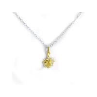 ราคา FINEJEWELTHAI จี้ดอกบัว จี้เงิน เงินแท้925 สีทอง (MKP2036299)