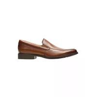 ราคา CLARKS ร้องเท้าหนัง ลอฟเฟอร์ ผู้ชาย รุ่น TILDEN FREE สี DARK TAN LEATHER 8 UK (MKP2023634)