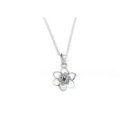 ราคา FINEJEWELTHAI จี้ผู้หญิง เงินแท้ ฝังไพลินแท้ และเพชรสังเคราะห์ สีเงิน (MKP2036202)