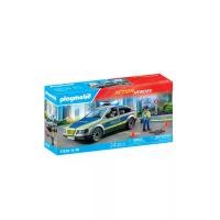 ราคา Playmobil ตำรวจ รถตำรวจตรวจตราพร้อมไฟและเสียง (MKP2035696)