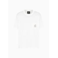 ราคา ARMANI EXCHANGE เสื้อยืดผู้ชาย รุ่น XM000366-AF12308-U0009-สีออฟไวท์ L (MKP2022199)