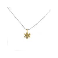 ราคา FINEJEWELTHAI จี้ผู้หญิง เงินแท้ ฝังเพชรสังเคราะห์ เกรด AAA สีทอง (MKP2036229)