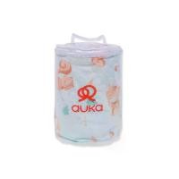 ราคา AUKA ผ้าห่มเด็กแรกเกิด บุใยขนเป็ดเทียม ผ้ามัสลินCotton 100% Size 30*45 inc. สีส้ม (MKP2030504)