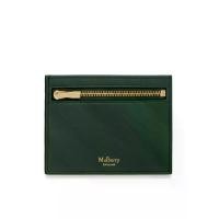 ราคา Mulberry กระเป๋าใส่การ์ด ผู้หญิง รุ่น Zipped Credit Card Slip สี Mulberry Green One Size (GRMKPPR000181813)