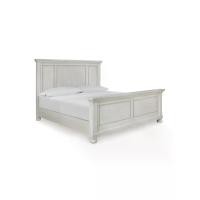 ราคา Ashley Furniture Homestore เตียงนอน ขนาด 6 ฟุต ROBBINSDALE/180 สี ขาววินเทจ (MKP2034409)