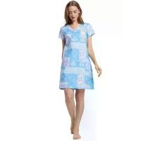 ราคา CLAUDIA'S ROMANCE ชุดนอนกระโปรงผู้หญิง แขนสั้น คอวี สีฟ้า XL (CDS22689030)