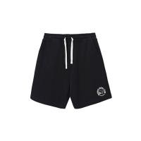 ราคา GIORDANO กางเกงขาสั้นผู้ชาย Relaxed French Terry Drawstring Shorts (Snoopy) สีดำ Signature Black S (MKP2032003)