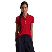 ราคา POLO RALPH LAUREN POLO Slim Fit Stretch Polo Shirt เสื้อโปโล รุ่น WMPOKNINCU20375 สี 600 RED XS (MKP1206427)