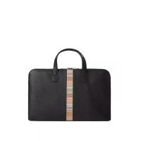 ราคา PAUL SMITH กระเป๋าถือผู้ชาย รุ่น M1A-8179-CMULTI-79 สีดำ One Size (MKP2031055)
